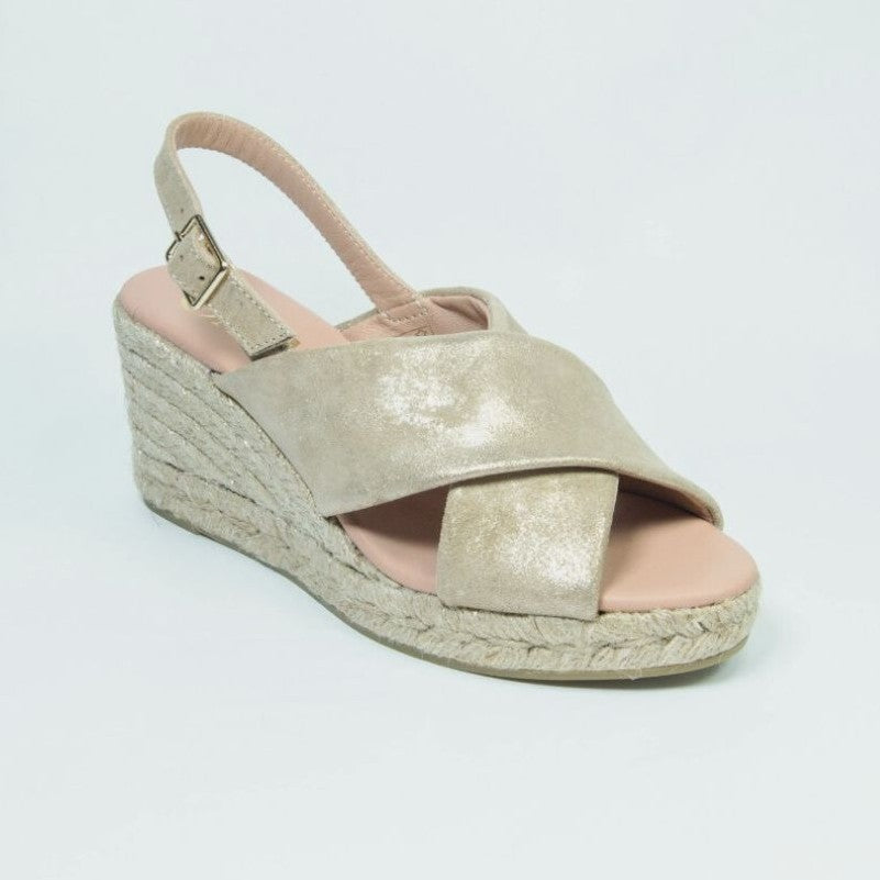 ABIES Ecru Croste espadrilles