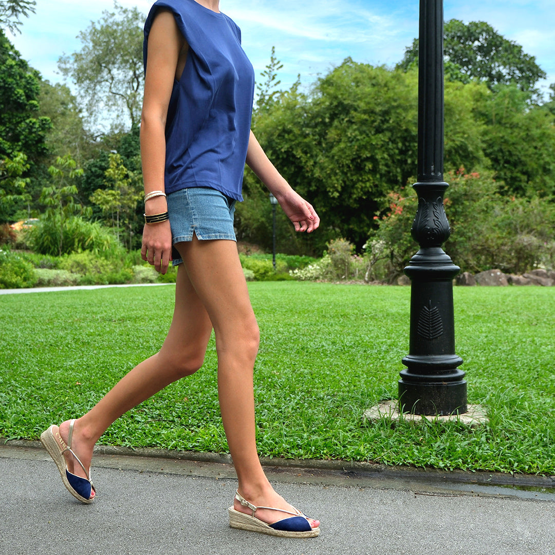 CALIMA Midnight Blue espadrilles