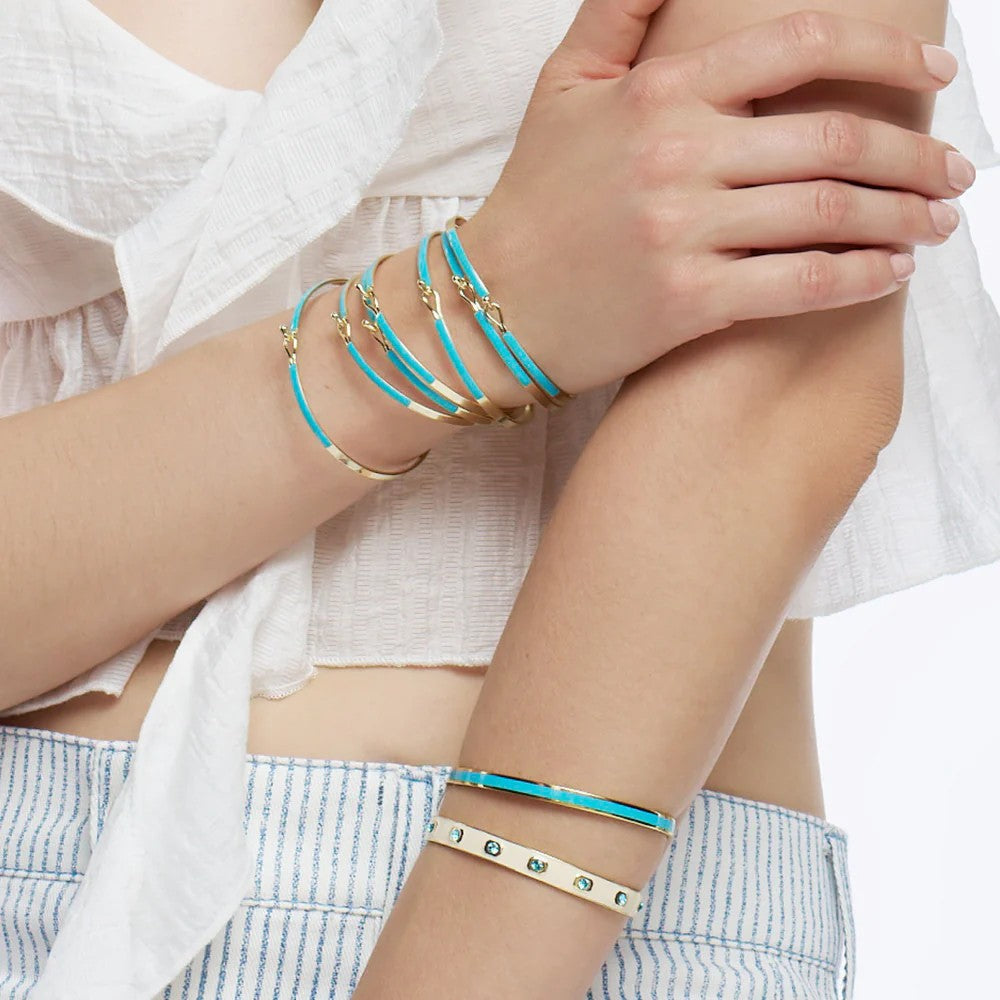 BANGLE UP - GEM bangle - Turquoise