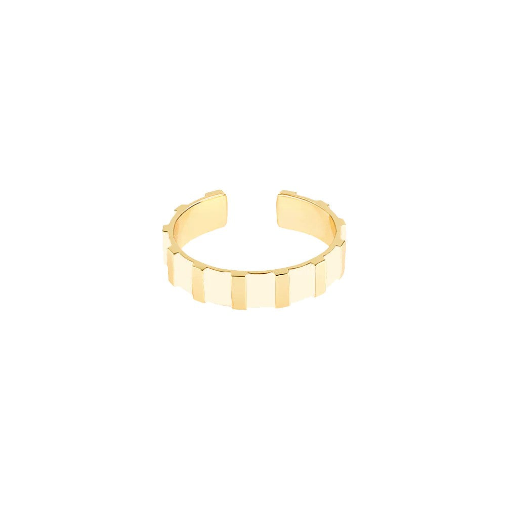 BANGLE UP - INES ring - sand white