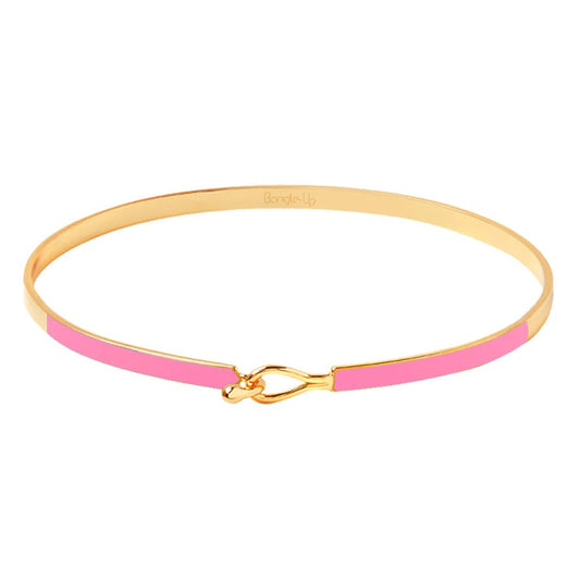 BANGLE UP - LILY candy pink bracelet