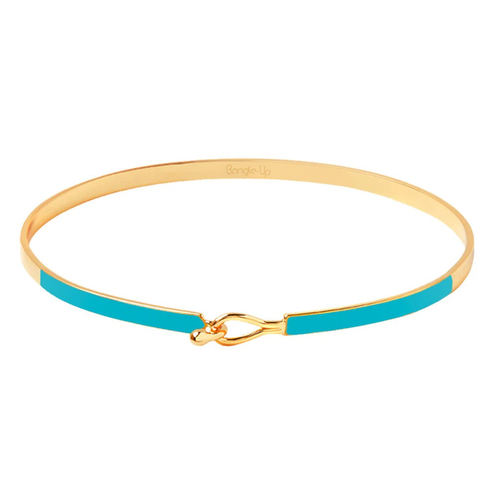 BANGLE UP - LILY turquoise blue bracelet
