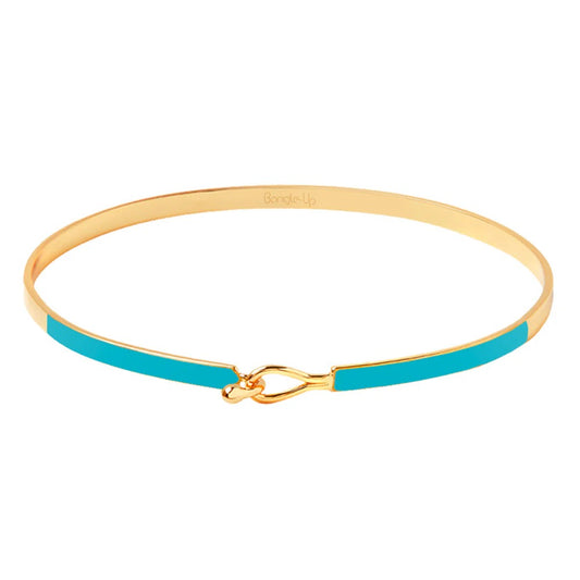 BANGLE UP - LILY turquoise blue bracelet