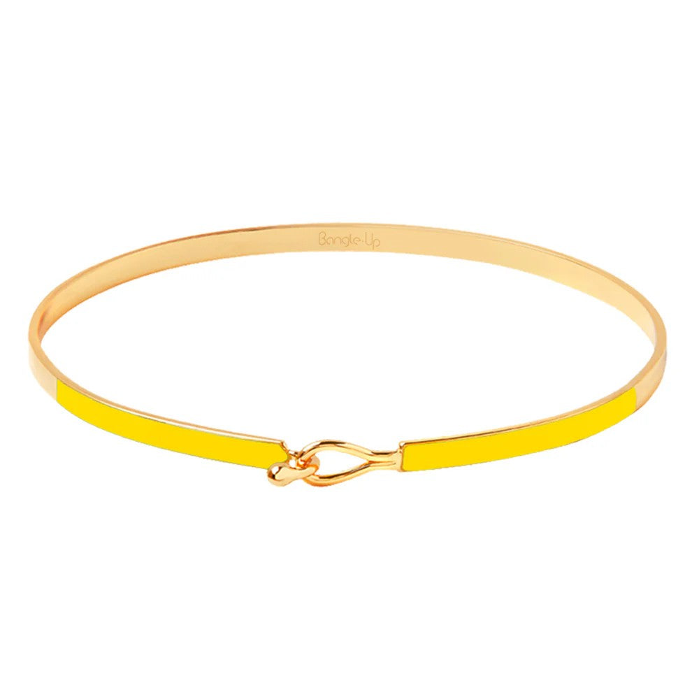 BANGLE UP - LILY sunny yellow bracelet