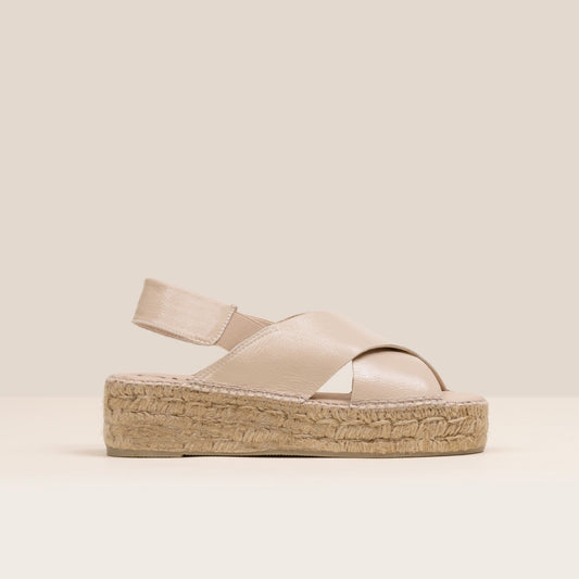 Lisbet flat wedge espadrilles