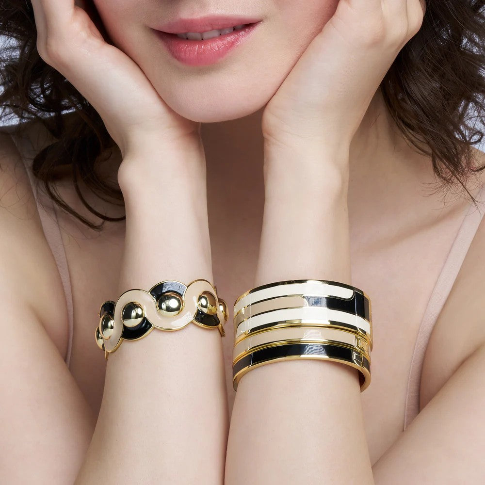 BANGLE UP - MOON Mastic Beige Bangle