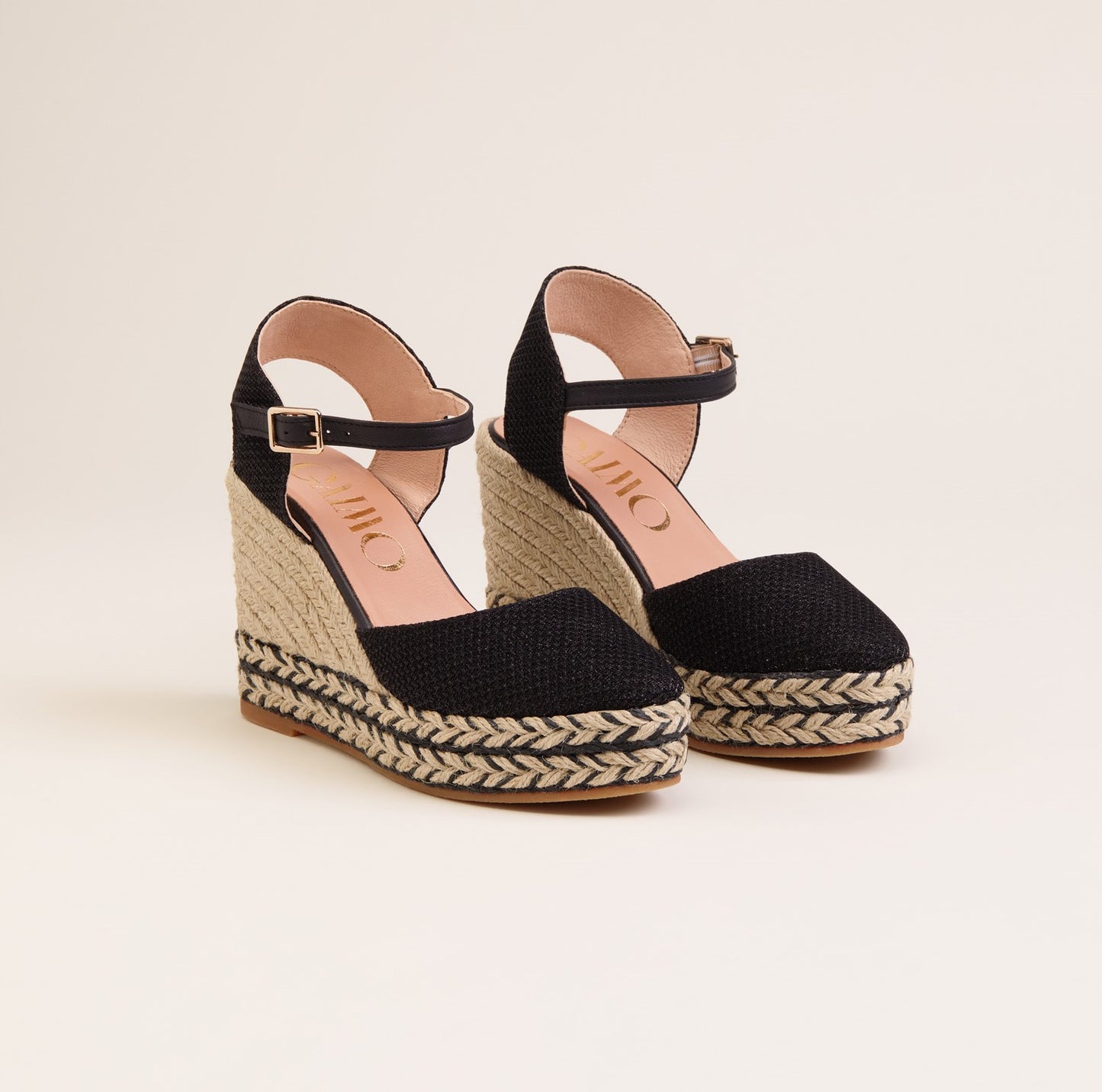 TIRI Black espadrilles