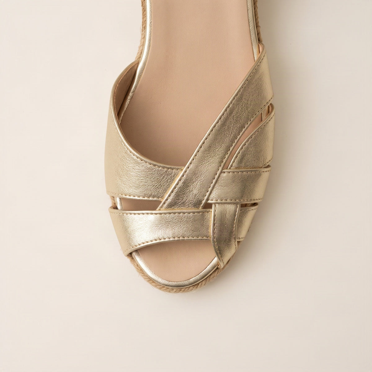 TERA Gold espadrilles - Badt and Co