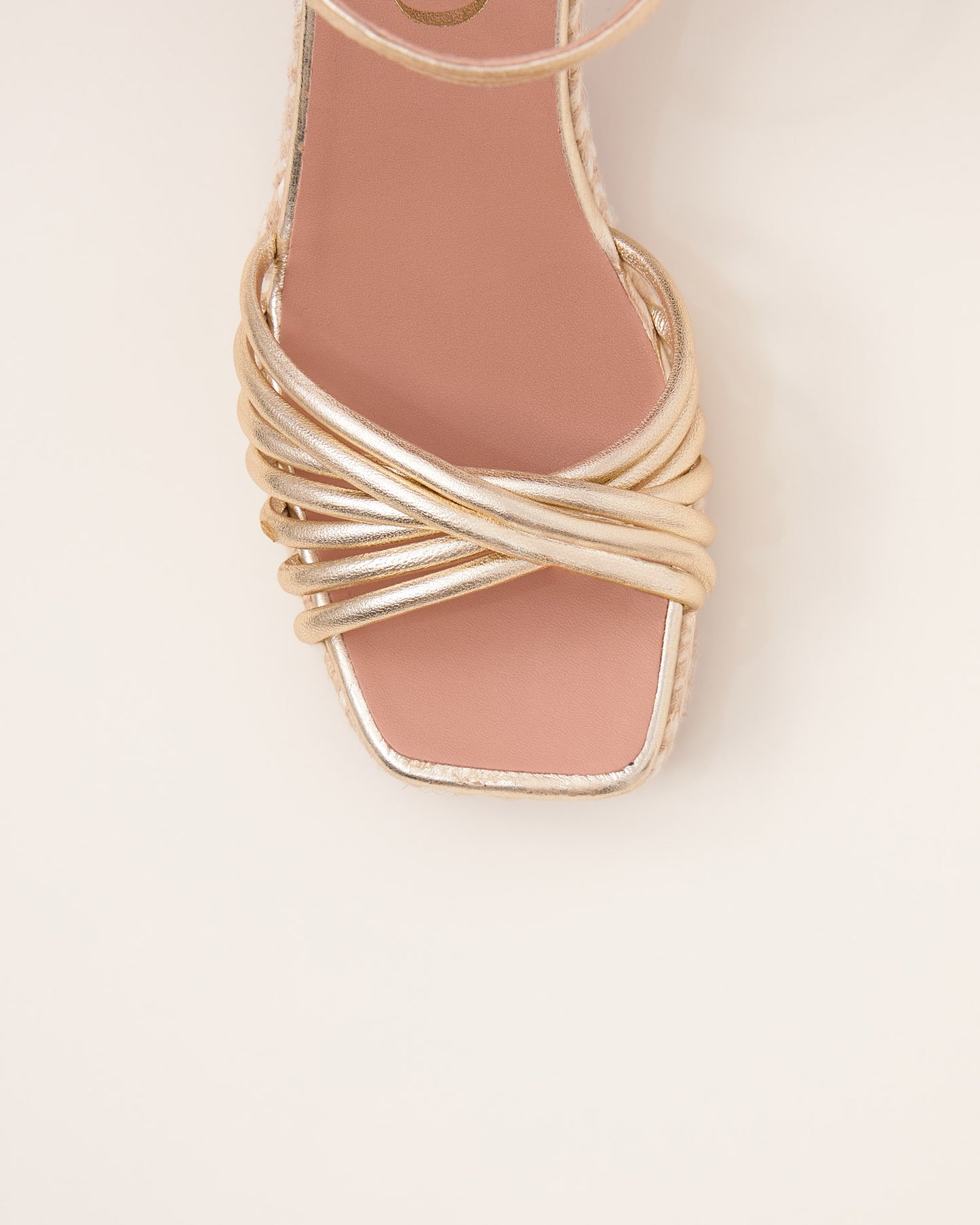 FUSCA Gold heels