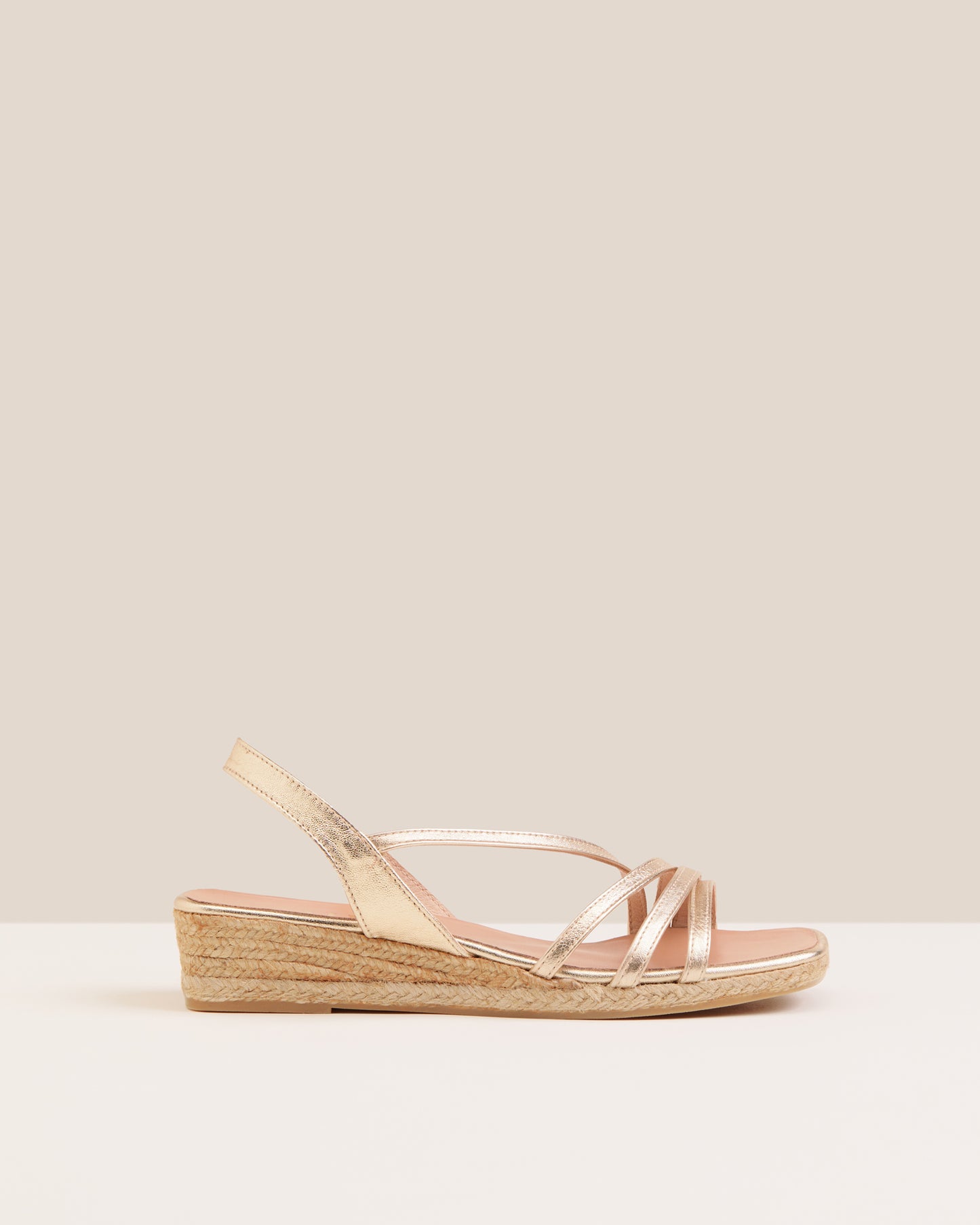 OBER Gold espadrilles