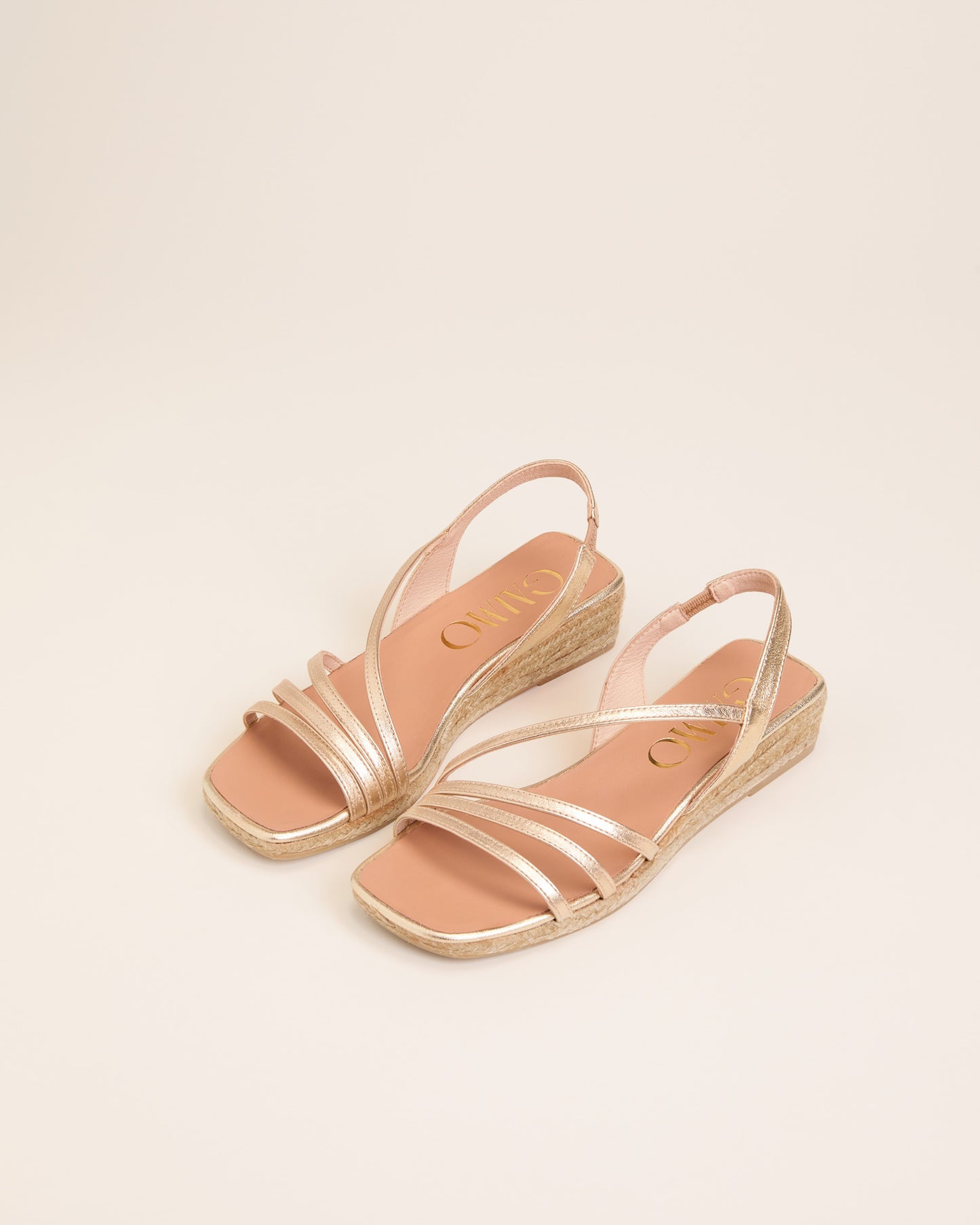 OBER Gold espadrilles