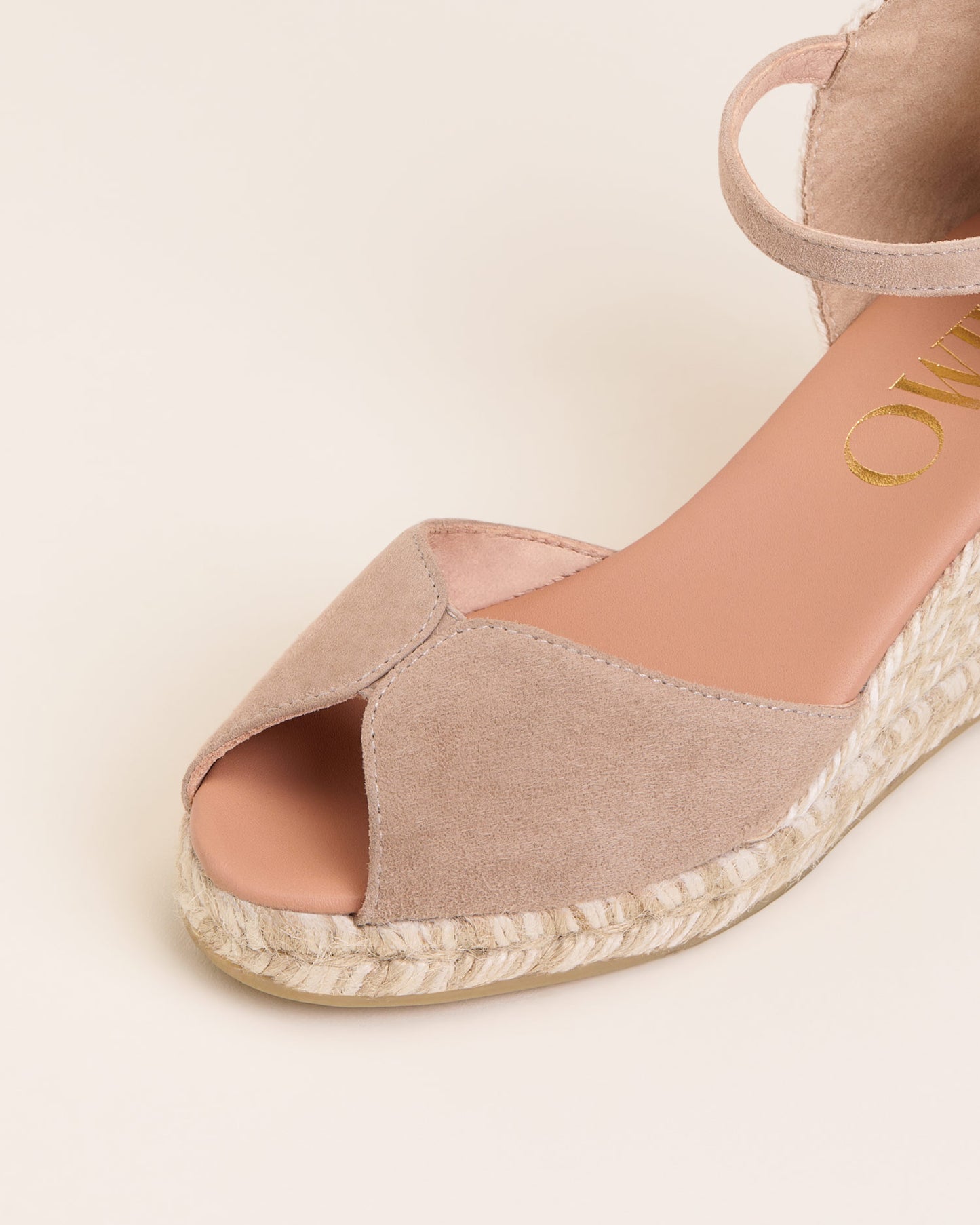 RONNY Dove Grey espadrilles
