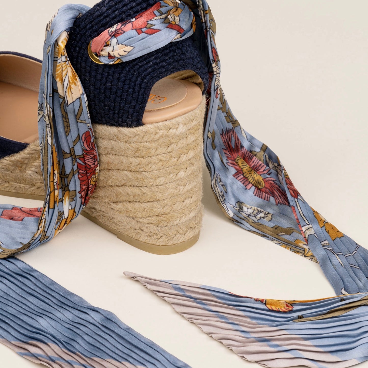 Globo navy espadrilles