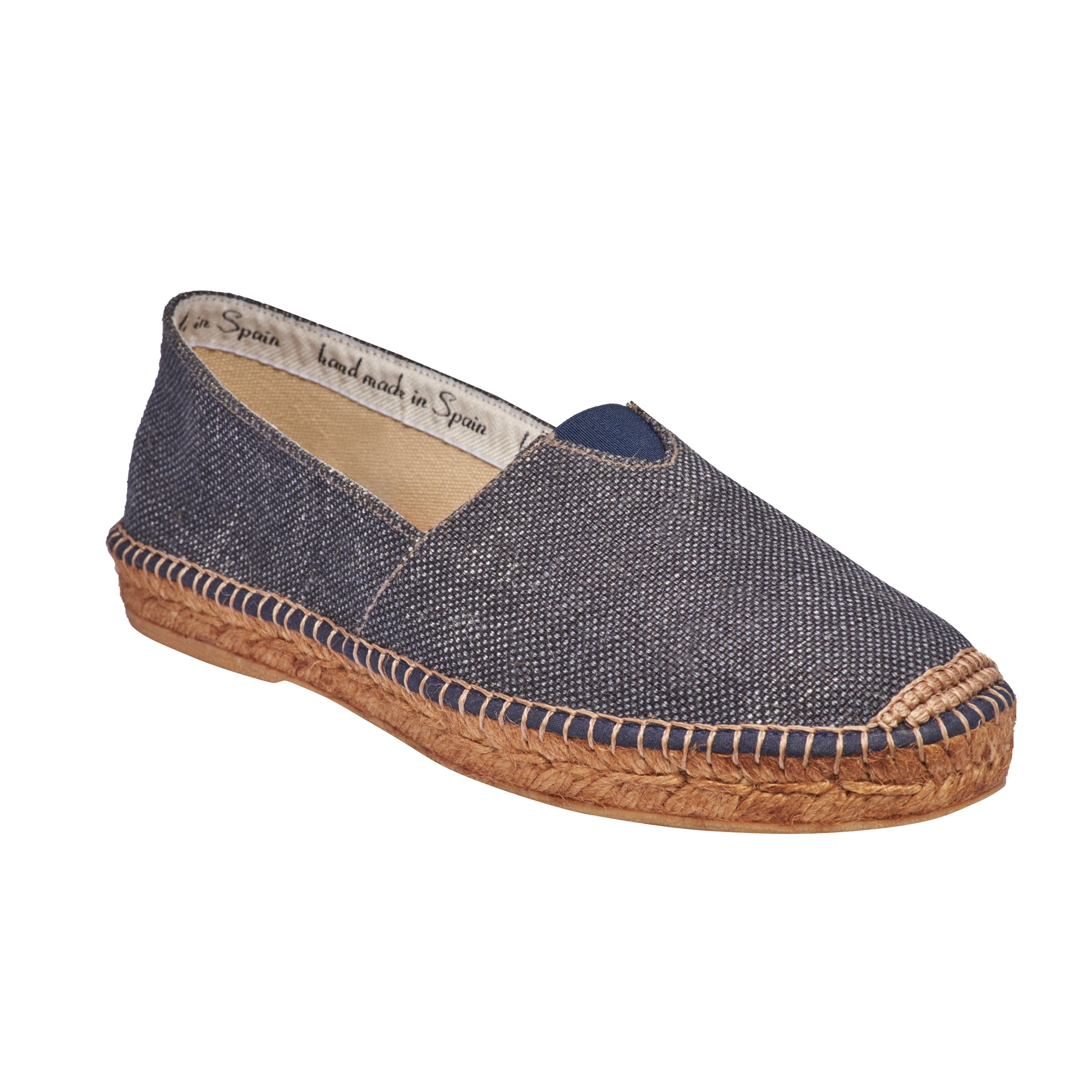 BARCELONA Blue Men espadrilles - Badt and Co - singapore
