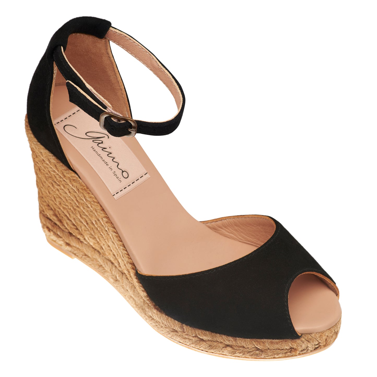 CADAQUES Black espadrilles - Badt and Co - singapore
