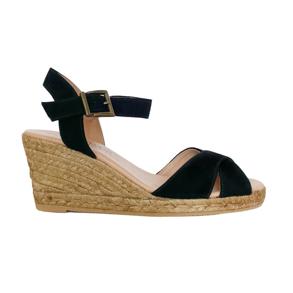 MARBELLA BLACK espadrilles - Badt and Co