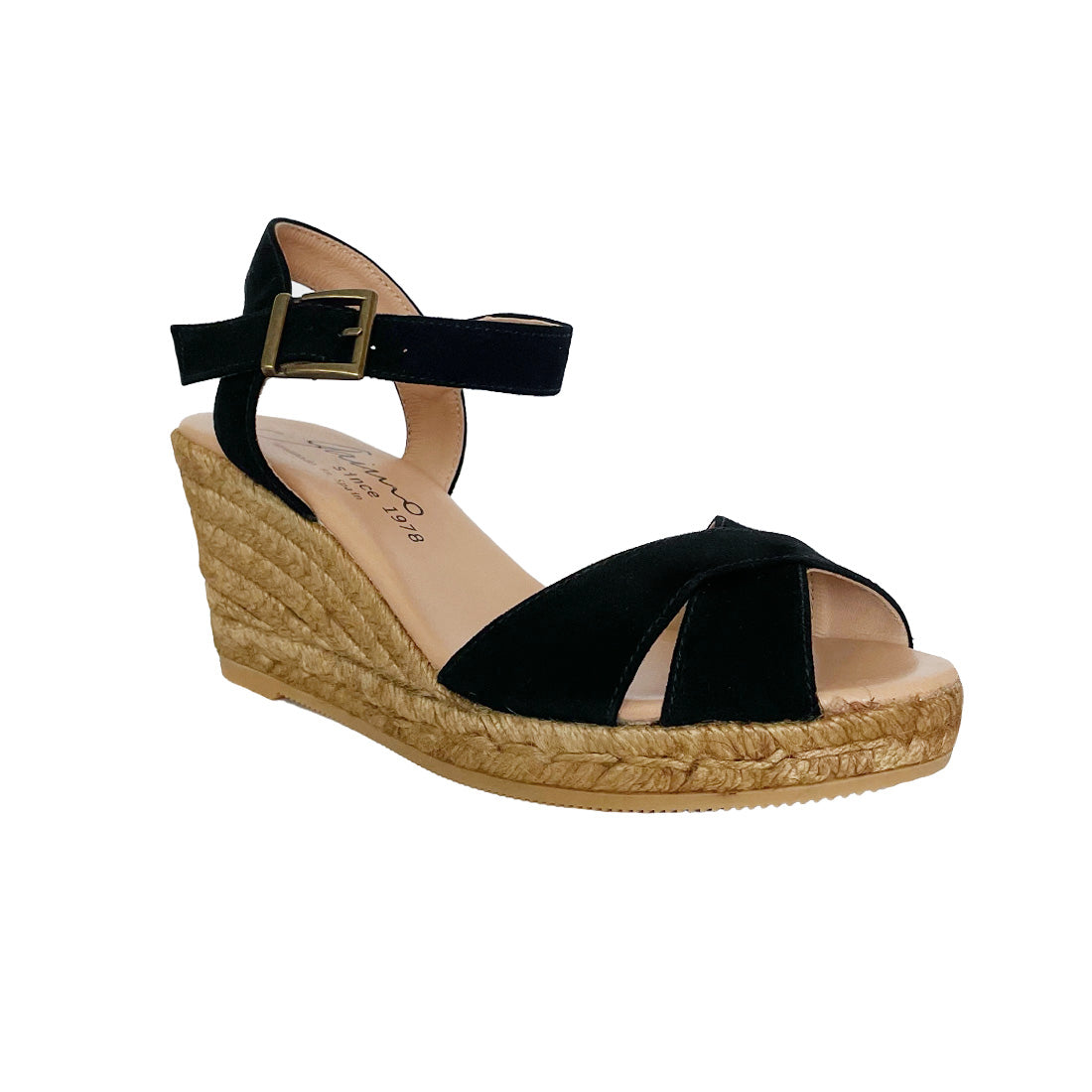 MARBELLA BLACK espadrilles - Badt and Co