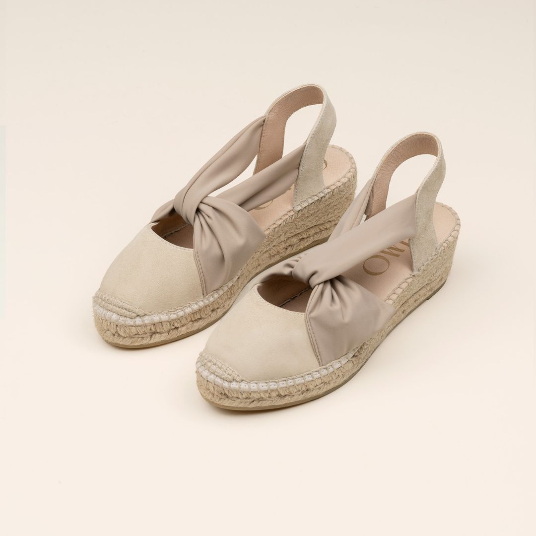 MERRY Cream espadrilles