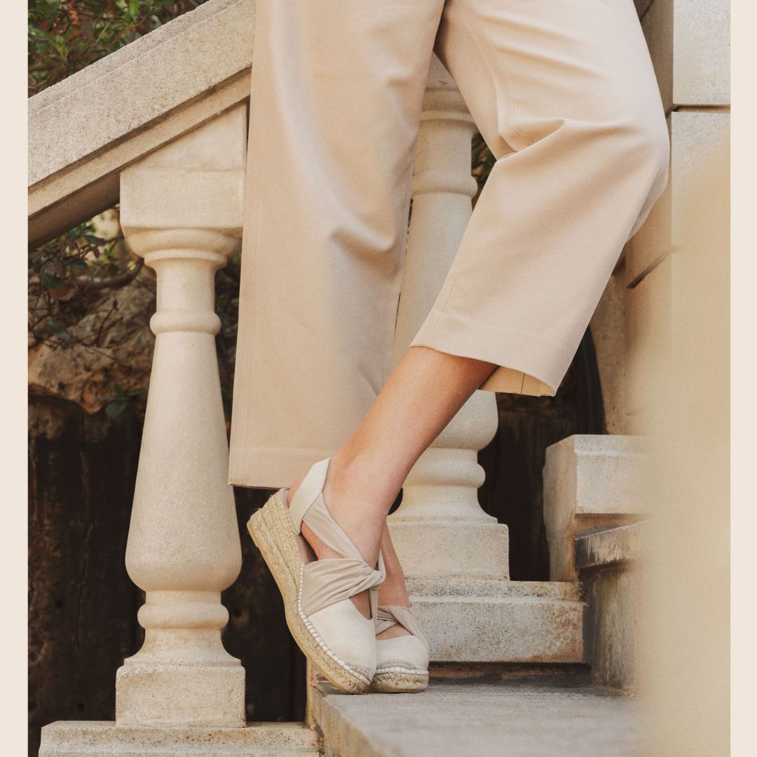 MERRY Cream espadrilles