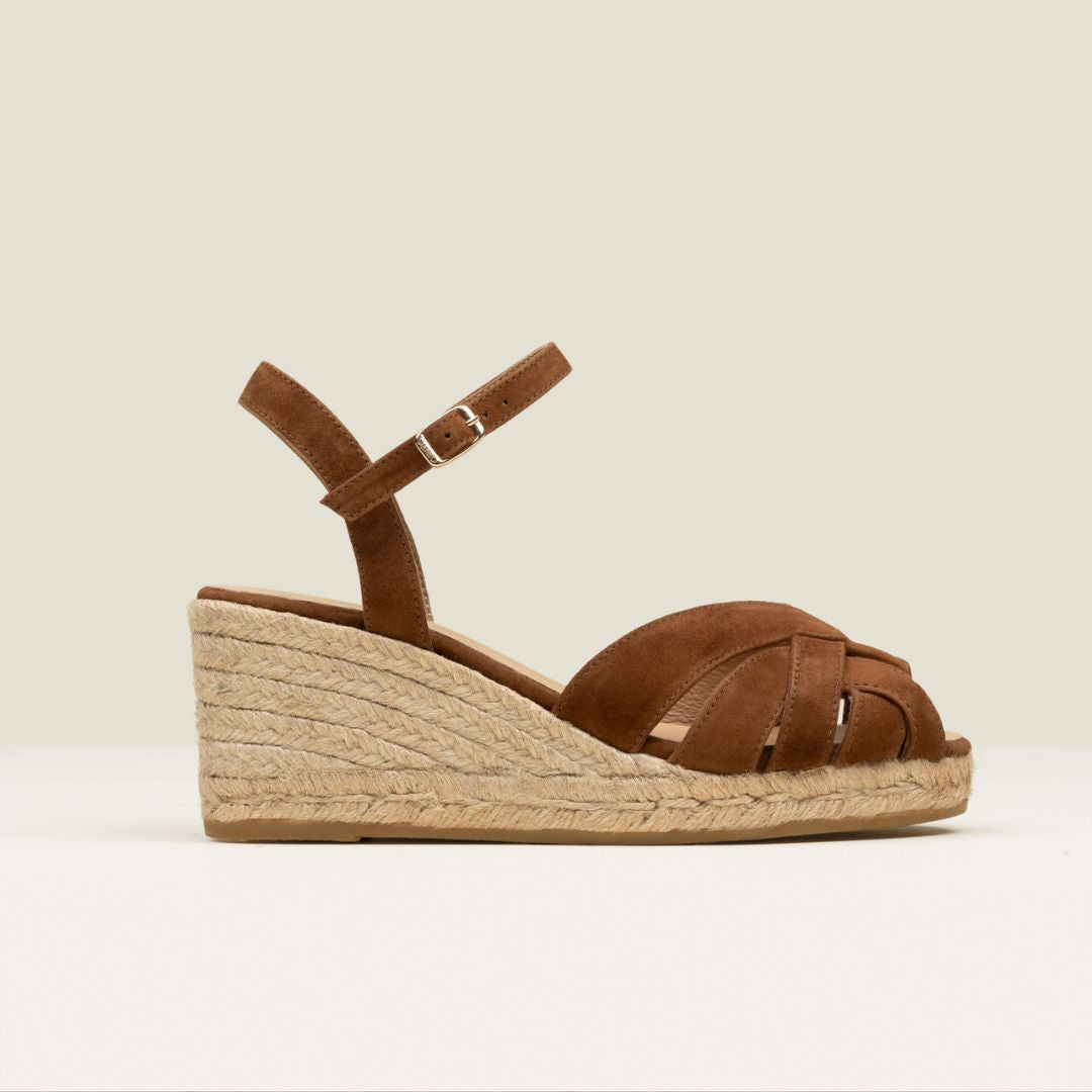 TERA Chocolate espadrilles - Badt and Co