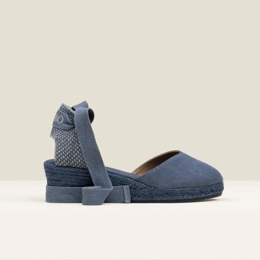 LINA Denim blue espadrilles - Badt and Co