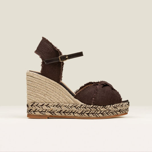 DALY Mocha espadrilles - Badt and Co