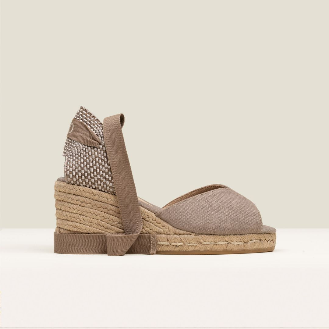 RAUL Taupe espadrilles - Badt and Co