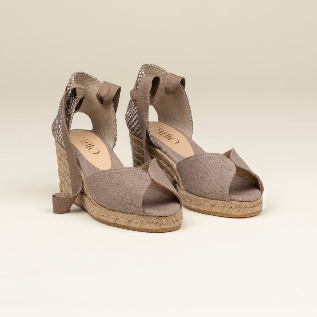 RAUL Taupe espadrilles - Badt and Co