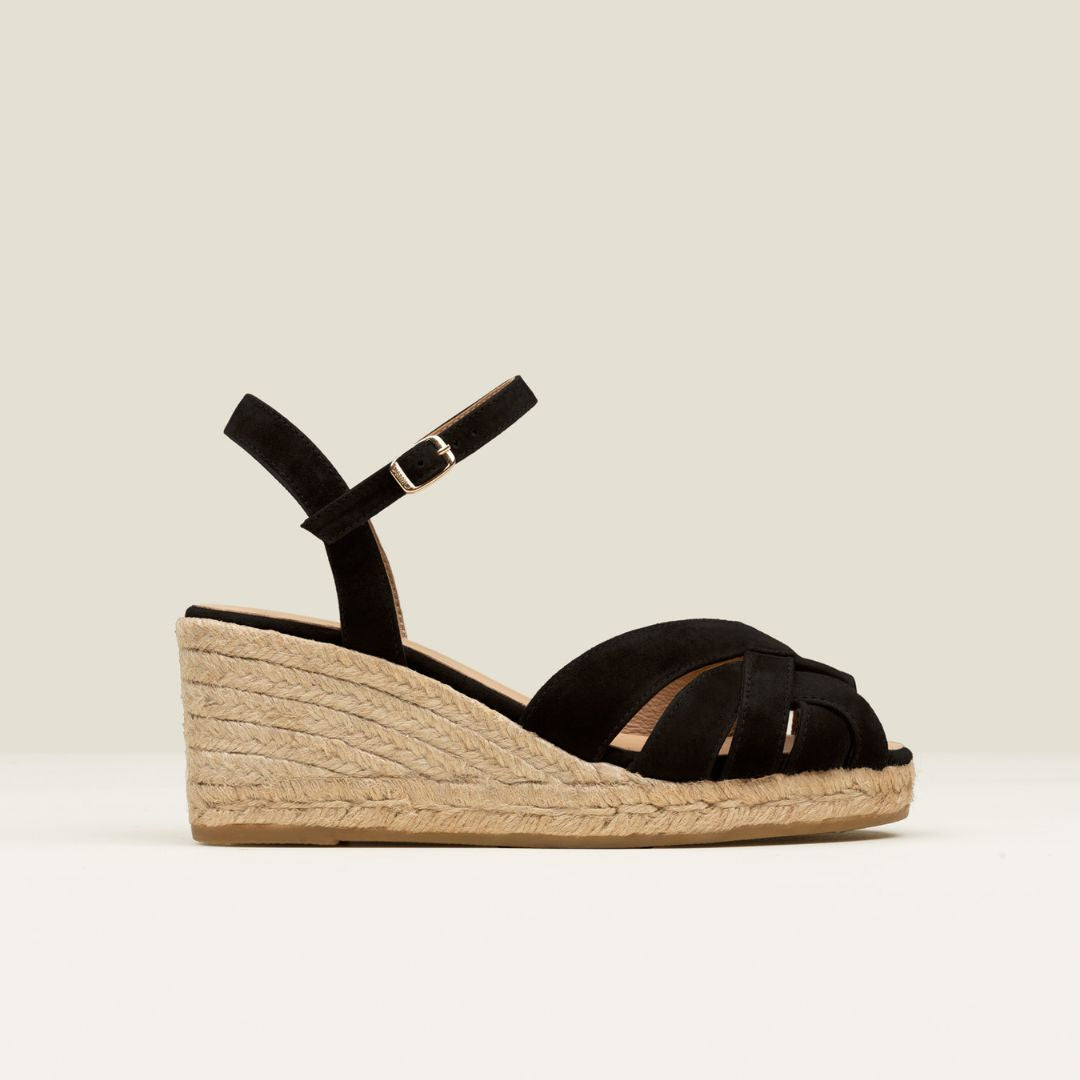 TERA Black espadrilles - Badt and Co