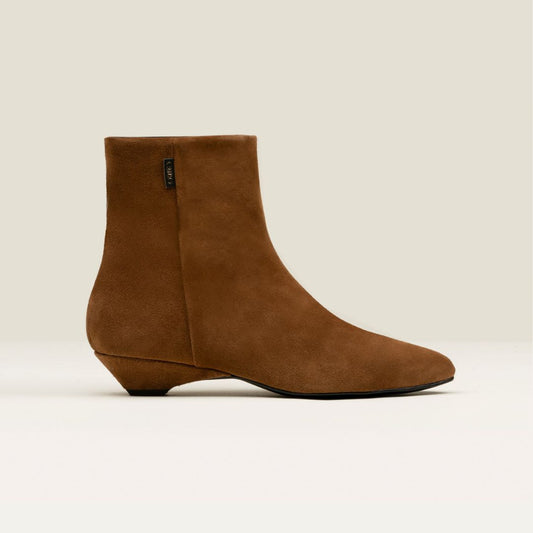 MAGNOLIA Tan Ankle Boot - Badt and Co