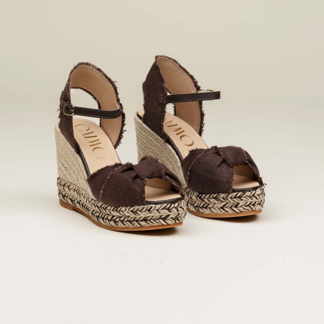 DALY Mocha espadrilles - Badt and Co