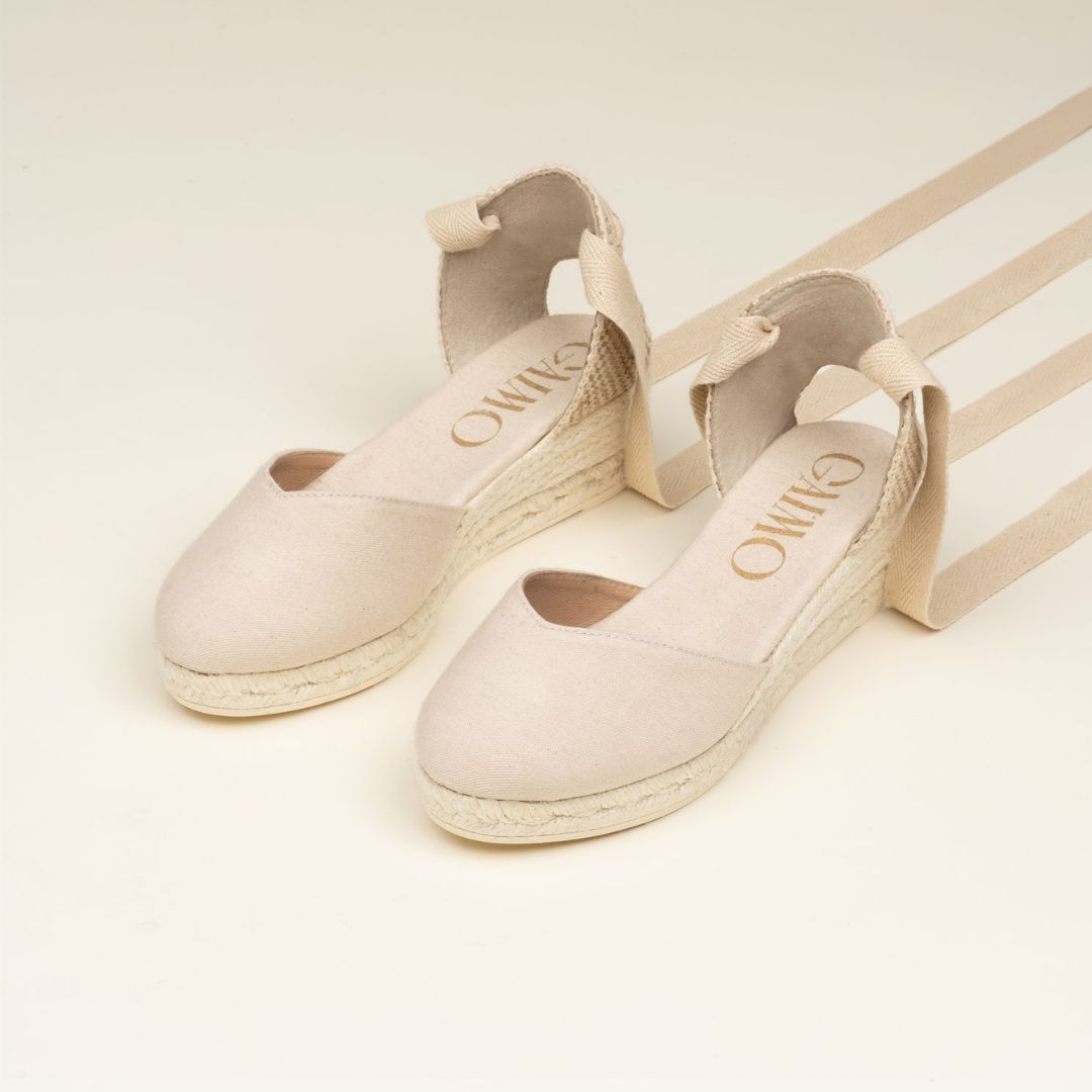 LINA Sand espadrilles - Badt and Co
