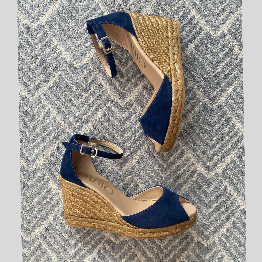 SUSAN Midnight Blue espadrilles