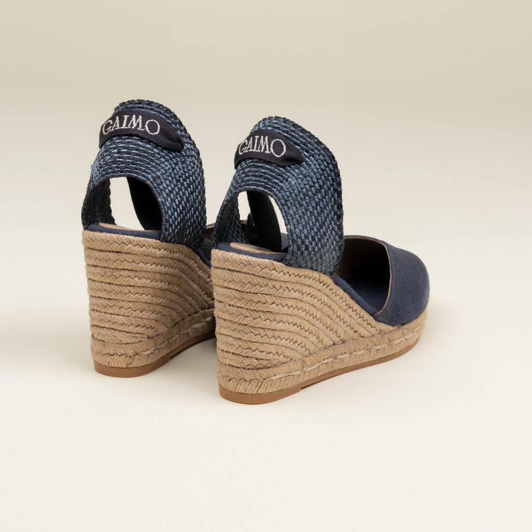 NARA Navy espadrilles - Badt and Co