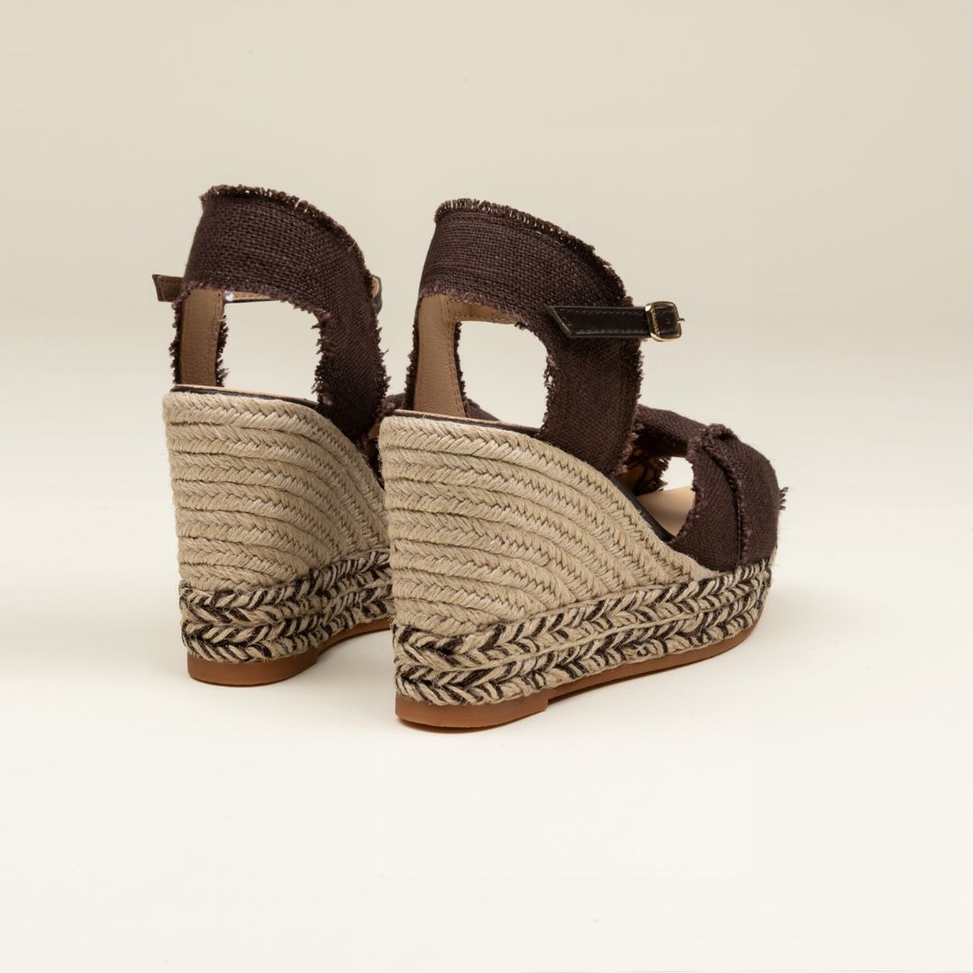DALY Mocha espadrilles - Badt and Co