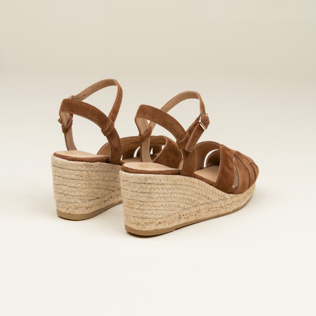TERA Chocolate espadrilles - Badt and Co