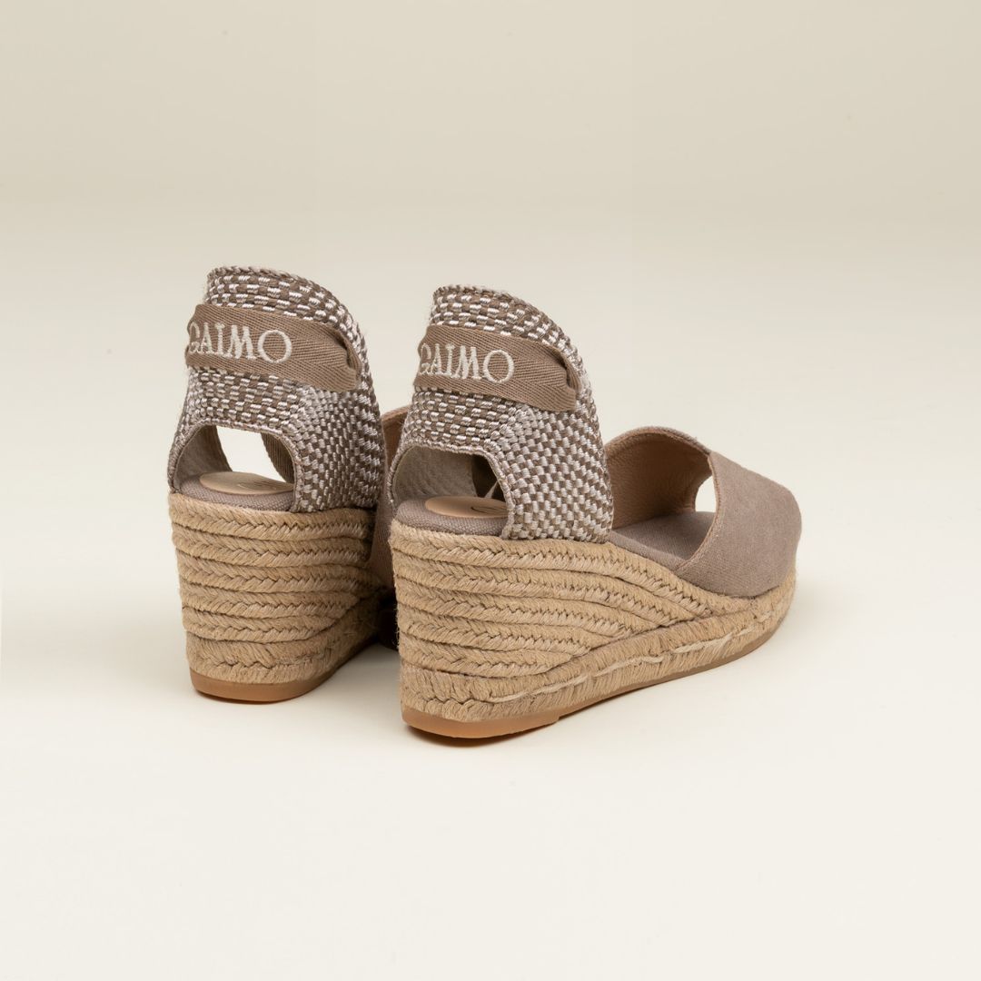 RAUL Taupe espadrilles - Badt and Co