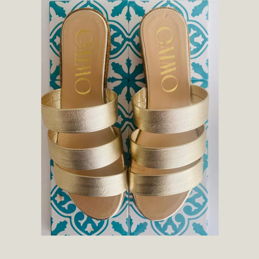 NOVA Gold espadrilles
