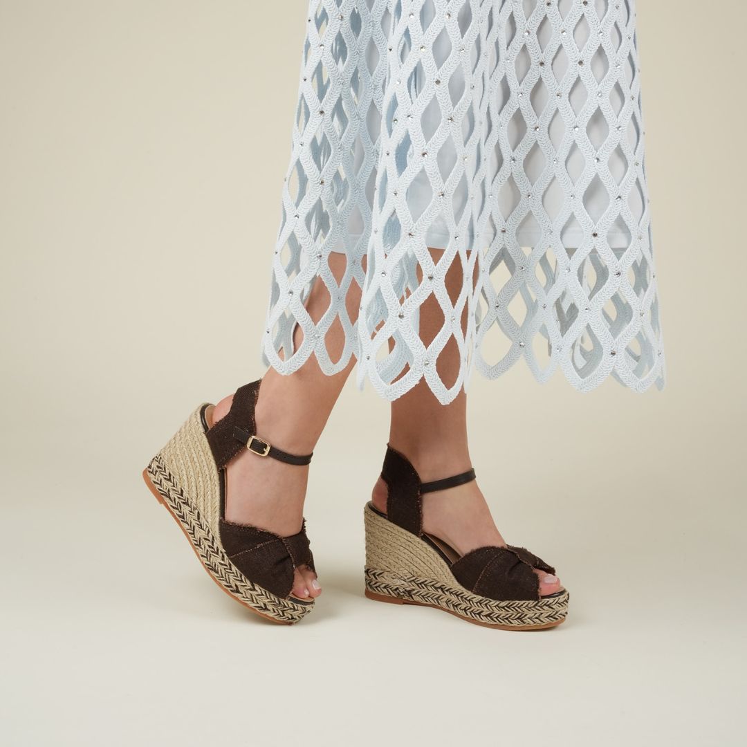 DALY Mocha espadrilles - Badt and Co