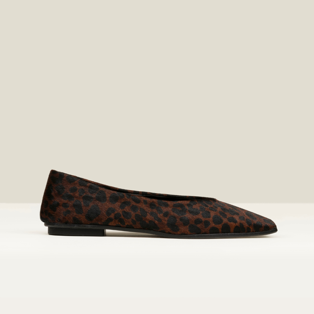 ALAIA Leopard Ballet Flat - Badt and Co