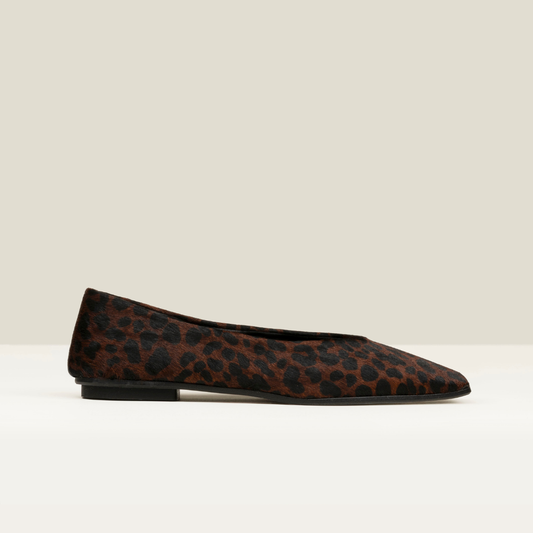 ALAIA Leopard Ballet Flat - Badt and Co