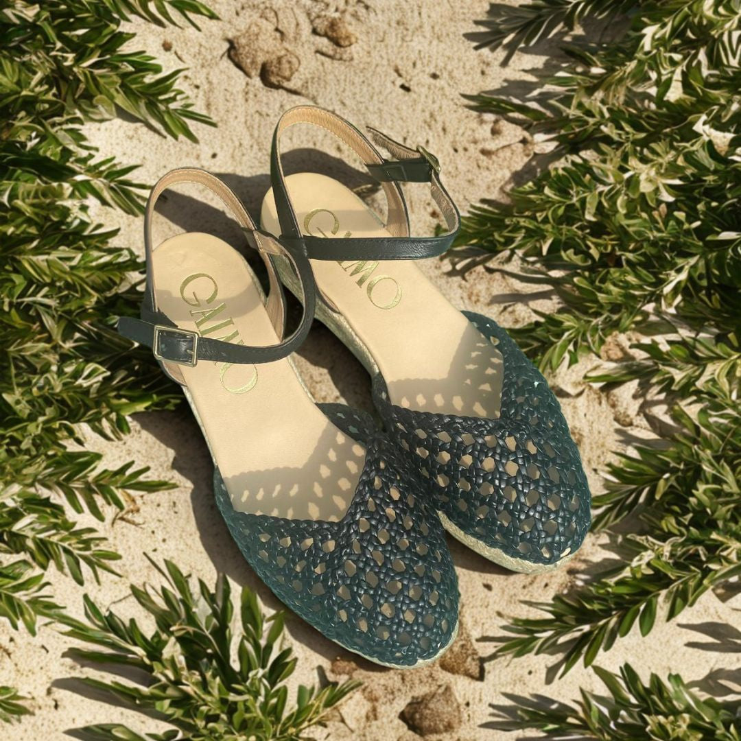 CERVANE Black espadrilles