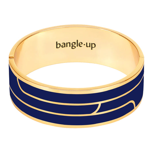 BANGLE UP - GAYA clasp bracelet - Midnight Blue