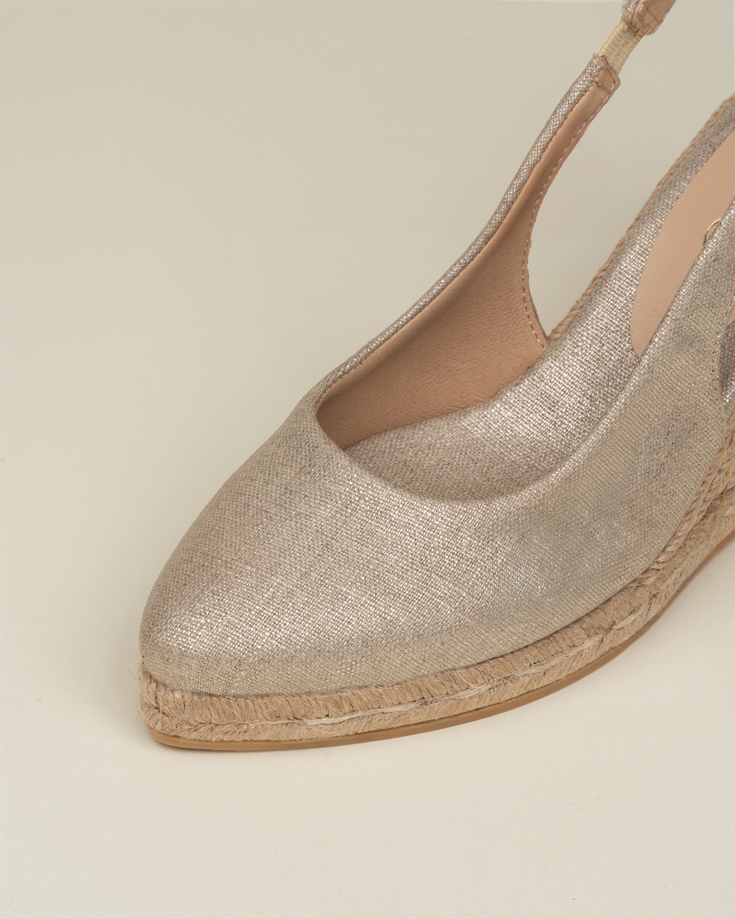 LILO Gold espadrilles - Badt and Co