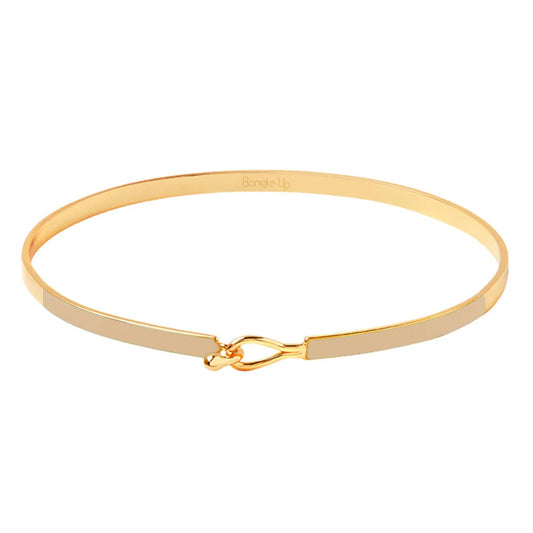 BANGLE UP - LILY mastic beige bracelet