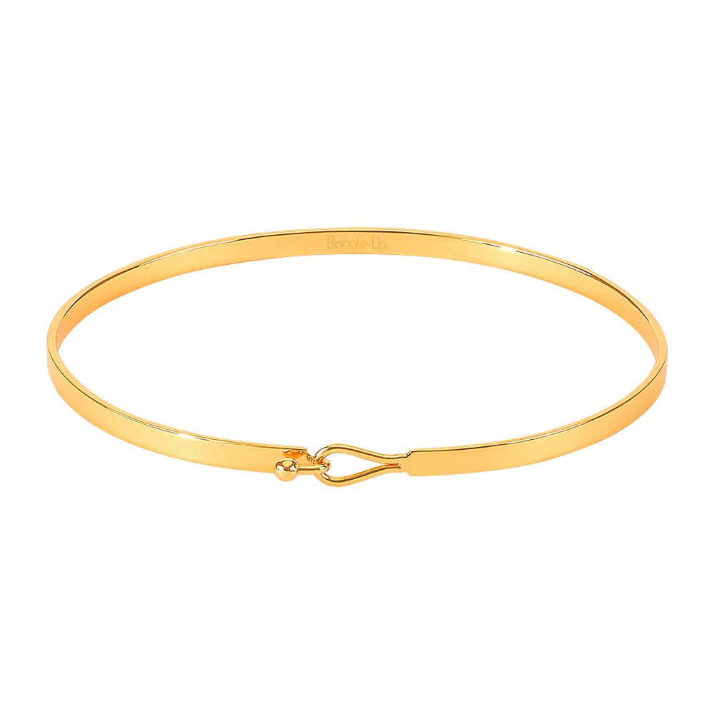BANGLE UP - LILY light gold bracelet