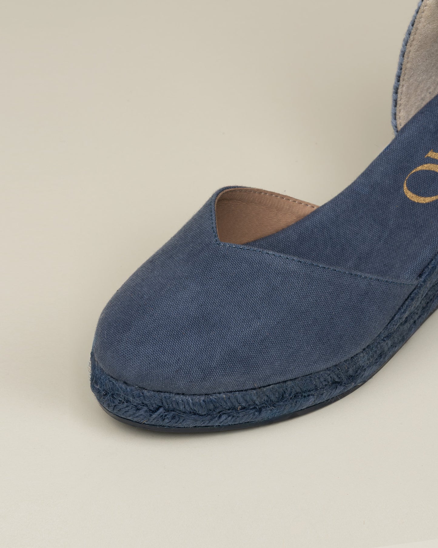 LINA Denim blue espadrilles - Badt and Co