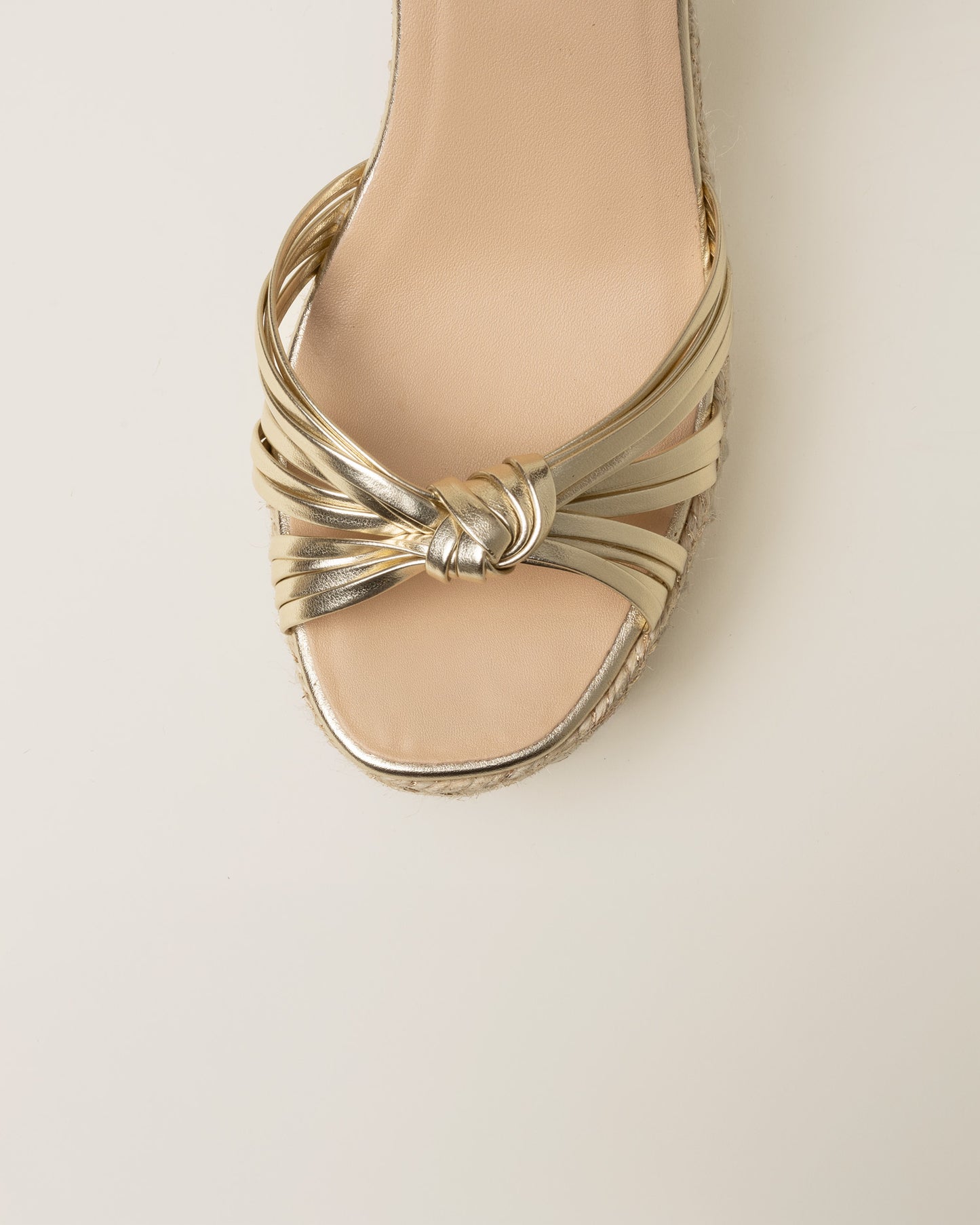 LOLITA Gold Heels espadrilles - Badt and Co