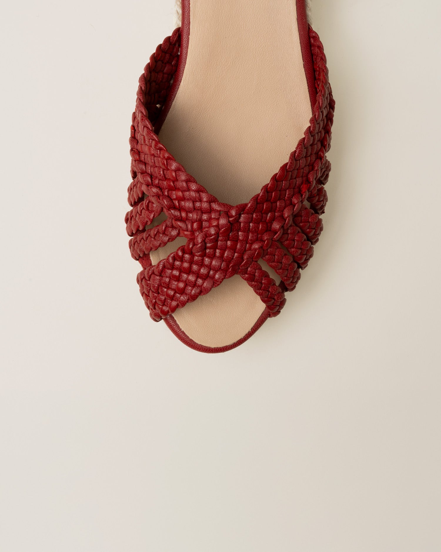 MELVIN Cherry Red espadrilles - Badt and Co