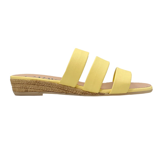 nova lemon flat sandal espadrilles